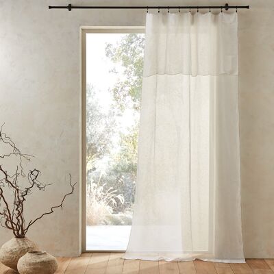 Cortina de lino Noctuelle de AM.PM - Decoración de Ventana Cortina de lino Noctuelle de AM.PM - Decoración de Ventana