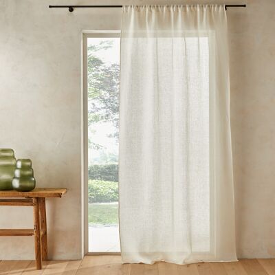 AM.PM - Fishoyi - crema blanca - 140 x 350 cm - Cortina AM.PM - Fishoyi - crema blanca - 140 x 350 cm - Cortina