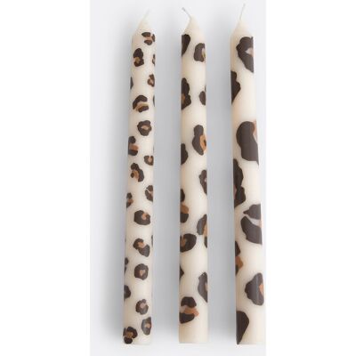 La Redoute INTERIEURS Lote De 3 Velas Con Estampado De Leopardo, Azhar. Talla talla única. Color La Redoute INTERIEURS Lote De 3 Velas Con Estampado De Leopardo, Azhar. Talla talla única. Color