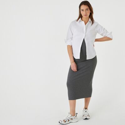 La Redoute Falda de tubo premamá, largo midi 3/4. Talla S. Color La Redoute Falda de tubo premamá, largo midi 3/4. Talla S. Color