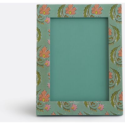 La Redoute INTERIEURS Marco De Mesa, Estampado De Flores, 16,5 X 21,5 Cm, INA. Talla talla única. Color La Redoute INTERIEURS Marco De Mesa, Estampado De Flores, 16,5 X 21,5 Cm, INA. Talla talla única. Color