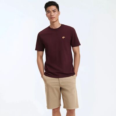 La Redoute Camiseta regular fit con media luna bordada. Talla XXL. Color La Redoute Camiseta regular fit con media luna bordada. Talla XXL. Color