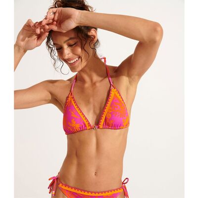 BANANA MOON Sujetador de bikini triángulo Bluco Althea. Color BANANA MOON Sujetador de bikini triángulo Bluco Althea. Color