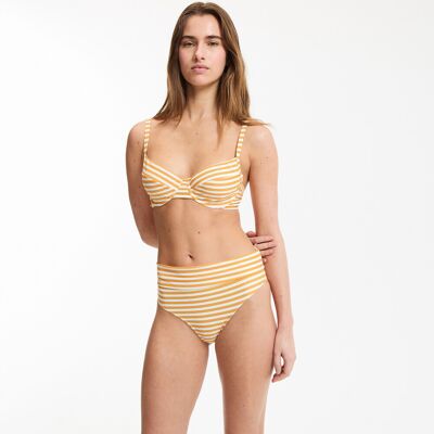 ANNE WEYBURN Braguita de bikini tipo culotte efecto vientre plano. Color ANNE WEYBURN Braguita de bikini tipo culotte efecto vientre plano. Color