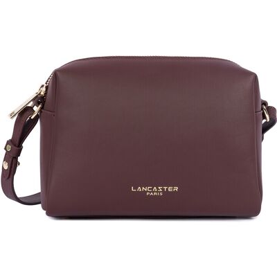 Lancaster Bolso Bandolera De Piel Con Cremallera, DONNA CUBE. Talla talla única. Color Lancaster Bolso Bandolera De Piel Con Cremallera, DONNA CUBE. Talla talla única. Color