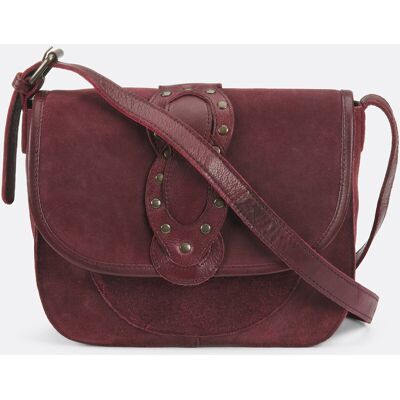 PIECES Bolso Bandolera Blima, Piel De Ante. Talla talla única. Color PIECES Bolso Bandolera Blima, Piel De Ante. Talla talla única. Color