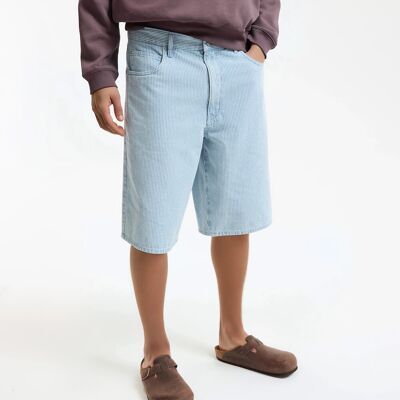 La Redoute Bermudas vaqueras a rayas. Talla 44. Color La Redoute Bermudas vaqueras a rayas. Talla 44. Color