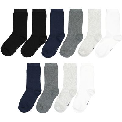 La Redoute Lote de 10 pares de calcetines. Talla 15/18. Color La Redoute Lote de 10 pares de calcetines. Talla 15/18. Color