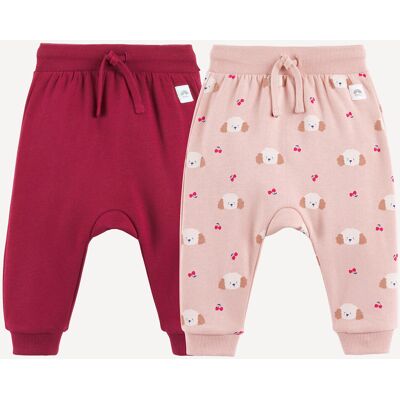 La Redoute Lote de 3 pantalones de punto suave, estampado de osos. Talla 71 cm (9 meses). Color La Redoute Lote de 3 pantalones de punto suave, estampado de osos. Talla 71 cm (9 meses). Color