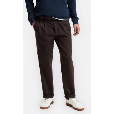 La Redoute Pantalón chino con pinzas, Signature PRIAM. Talla 44. Color La Redoute Pantalón chino con pinzas, Signature PRIAM. Talla 44. Color