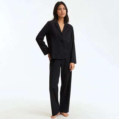La Redoute Pijama manga larga de punto de algodón. Talla XXL. Color La Redoute Pijama manga larga de punto de algodón. Talla XXL. Color