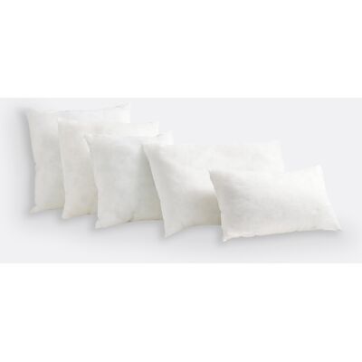 LA REDOUTE INTERIEURS Juego de Cojines Blancos - 2 Tamaños LA REDOUTE INTERIEURS Juego de Cojines Blancos - 2 Tamaños