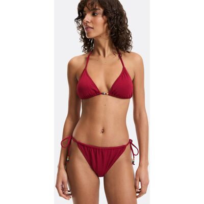 La Redoute Parte inferior de bañador con lazos, tejido con textura. Talla 42. Color La Redoute Parte inferior de bañador con lazos, tejido con textura. Talla 42. Color