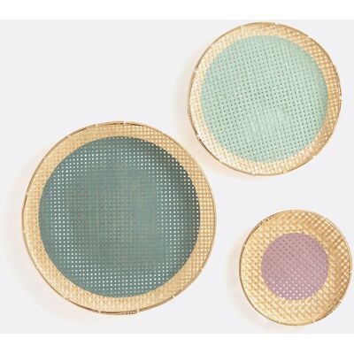 LA REDOUTE INTERIEURS Cestas decorativas multicolor - Decoración de pared LA REDOUTE INTERIEURS Cestas decorativas multicolor - Decoración de pared