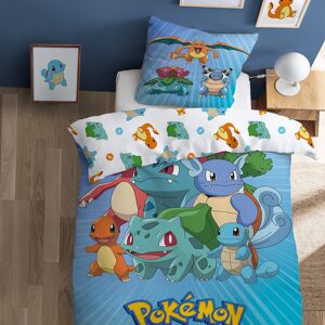 POKEMON Conjunto de cama infantil, algodón, funda de almohada cuadrada. Color POKEMON Conjunto de cama infantil, algodón, funda de almohada cuadrada. Color