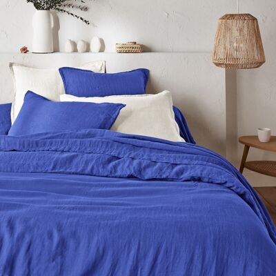 La Redoute Funda nórdica de lino lavado, Linot. Talla Cama 90cm (160x210cm). Color La Redoute Funda nórdica de lino lavado, Linot. Talla Cama 90cm (160x210cm). Color