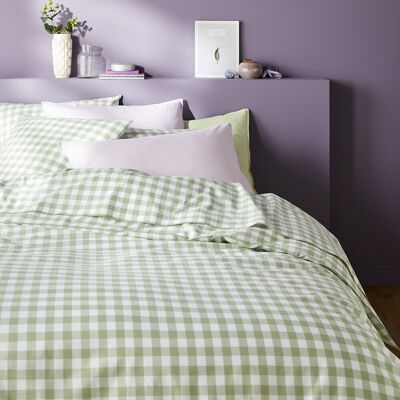 LA REDOUTE INTERIEURS Veldi Verde Algodón Funda Nórdica - Funda Nórdica LA REDOUTE INTERIEURS Veldi Verde Algodón Funda Nórdica - Funda Nórdica