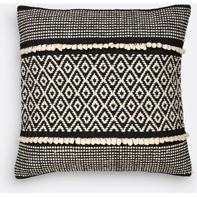 LA REDOUTE INTERIEURS Funda de cojín Algodón/Poliéster 45x45cm - Funda de cojín LA REDOUTE INTERIEURS Funda de cojín Algodón/Poliéster 45x45cm - Funda de cojín