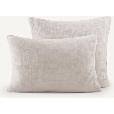Am.pm Yafa funda de almohada de algodón orgánico - Funda de almohada Am.pm Yafa funda de almohada de algodón orgánico - Funda de almohada