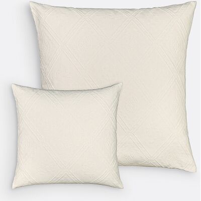 LA REDOUTE INTERIEURS - Indo - Blanco - 65x65 - Pillow Cover LA REDOUTE INTERIEURS - Indo - Blanco - 65x65 - Pillow Cover