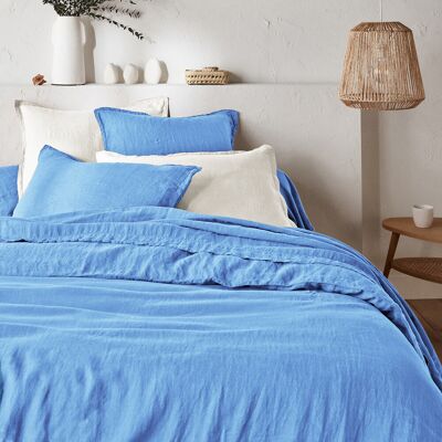 La Redoute Funda nórdica de lino lavado, Linot. Talla Cama 90cm (155x220cm). Color La Redoute Funda nórdica de lino lavado, Linot. Talla Cama 90cm (155x220cm). Color