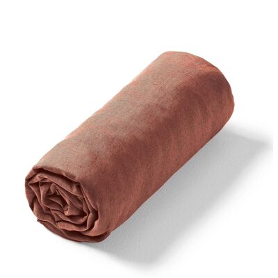 AM.P.M - Elina - lavado de lino - 180 x 200 cm - fitted sheet AM.P.M - Elina - lavado de lino - 180 x 200 cm - fitted sheet