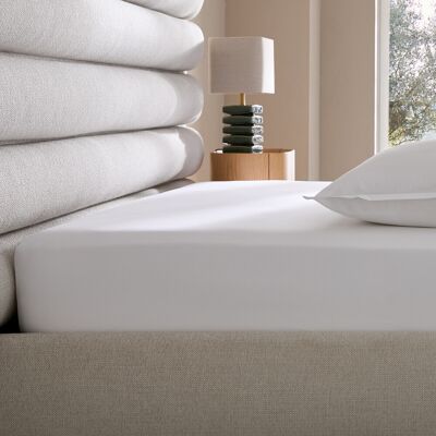 AM.PM Veneto Sábana Bajera Algodón Percale - Ropa de Cama de Calidad AM.PM Veneto Sábana Bajera Algodón Percale - Ropa de Cama de Calidad