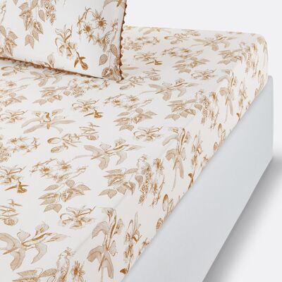 LA REDOUTE INTERIEURS Granadille Sábana Bajera - Motivos Monocromáticos de Animales y Flores LA REDOUTE INTERIEURS Granadille Sábana Bajera - Motivos Monocromáticos de Animales y Flores