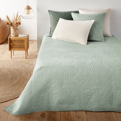 LA REDOUTE INTERIEURS - Tropical Percale - Verde - Bedspread LA REDOUTE INTERIEURS - Tropical Percale - Verde - Bedspread