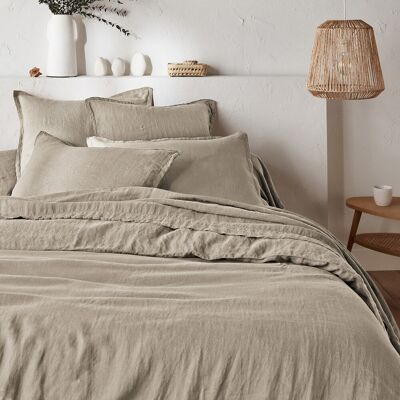 Redoute Interiors Cubrecama de lino Linot - Ropa de cama, 135x200cm Redoute Interiors Cubrecama de lino Linot - Ropa de cama, 135x200cm