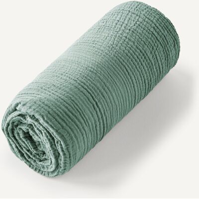 AM.PM - Yafa - Verde - 90 x 190 cm - Fitted sheet AM.PM - Yafa - Verde - 90 x 190 cm - Fitted sheet