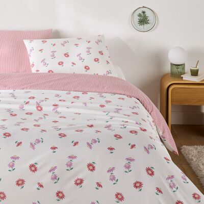 La Redoute Conjunto de cama con un 30% de algodón reciclado, funda de almohada rectangular, DANYA. Talla Cama 150cm (240x220cm). Color La Redoute Conjunto de cama con un 30% de algodón reciclado, funda de almohada rectangular, DANYA. Talla Cama 150cm (240x220cm). Color