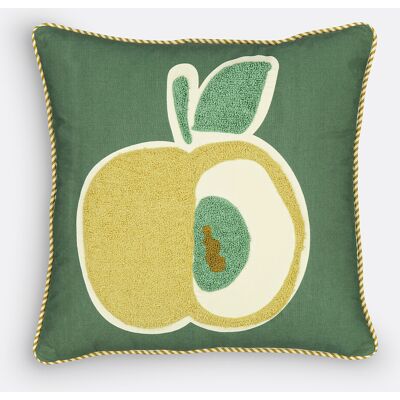 La Redoute Funda de cojín 40x40 cm, Pommes. Talla 40 x 40 cm. Color La Redoute Funda de cojín 40x40 cm, Pommes. Talla 40 x 40 cm. Color