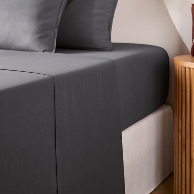 La Redoute Interieurs - Scenario - Gris carbón - 270x290 - Sábana La Redoute Interieurs - Scenario - Gris carbón - 270x290 - Sábana