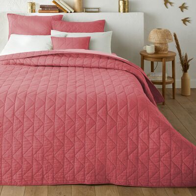La Redoute Cubrecama acolchado de algodón Zig Zag Scenario. Talla 150x150 cm. Color La Redoute Cubrecama acolchado de algodón Zig Zag Scenario. Talla 150x150 cm. Color