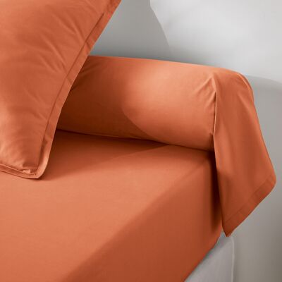 LA REDOUTE INTERIEURS Fundas de almohada de percal de algodón - Naranja LA REDOUTE INTERIEURS Fundas de almohada de percal de algodón - Naranja