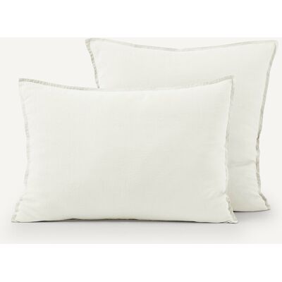 AM.PM - Elina - 65 x 65 cm - Lino lavado - Funda de almohada AM.PM - Elina - 65 x 65 cm - Lino lavado - Funda de almohada