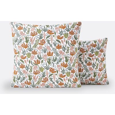 Redoute Interieurs Funda de almohada de algodón Lara - 50x70cm - Plantas acuáticas Redoute Interieurs Funda de almohada de algodón Lara - 50x70cm - Plantas acuáticas