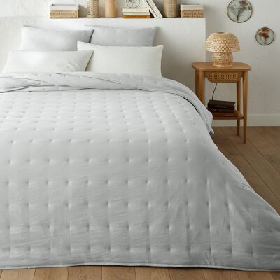 La Redoute Cubrecama acolchado de microfibra lavada, Loja. Talla 180x230 cm. Color La Redoute Cubrecama acolchado de microfibra lavada, Loja. Talla 180x230 cm. Color