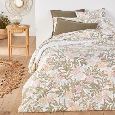 La Redoute Intérieurs - Dolce - Percal algodón - 240x220 cm - Patrón floral/hojas - Funda nórdica La Redoute Intérieurs - Dolce - Percal algodón - 240x220 cm - Patrón floral/hojas - Funda nórdica