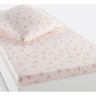 LA REDOUTE INTERIEURS Sábana Bajera Algodón - Estampado Floral - Cama LA REDOUTE INTERIEURS Sábana Bajera Algodón - Estampado Floral - Cama