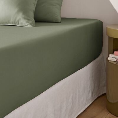 La Redoute Opale Sábana Bajera de Satén de Algodón - Ropa de cama La Redoute Opale Sábana Bajera de Satén de Algodón - Ropa de cama