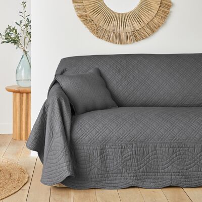 LA REDOUTE INTERIEURS Colcha algodón Zig Zag LA REDOUTE INTERIEURS Colcha algodón Zig Zag