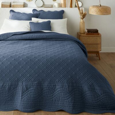 LA REDOUTE INTERIEURS - Scenario - Azul - Bedspread LA REDOUTE INTERIEURS - Scenario - Azul - Bedspread