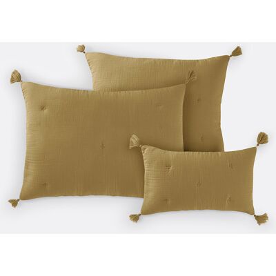 LA REDOUTE INTERIEURS - KUMLA - Bronze - Funda de almohada LA REDOUTE INTERIEURS - KUMLA - Bronze - Funda de almohada