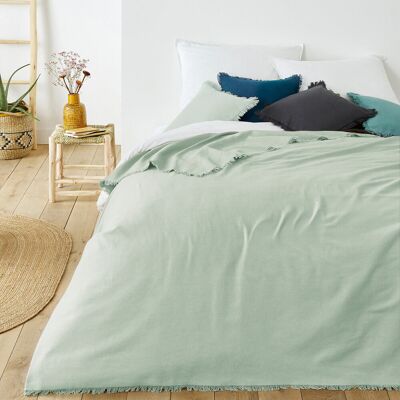La Redoute Cubrecama de algodón trenzado, Panama. Talla 180 x 230 cm. Color La Redoute Cubrecama de algodón trenzado, Panama. Talla 180 x 230 cm. Color