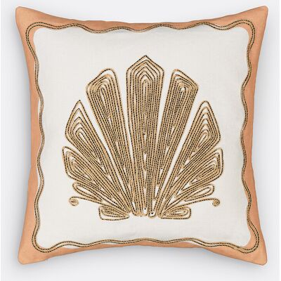 La Redoute Interieurs Funda de cojín Beige 45x45cm - Funda de cojín La Redoute Interieurs Funda de cojín Beige 45x45cm - Funda de cojín