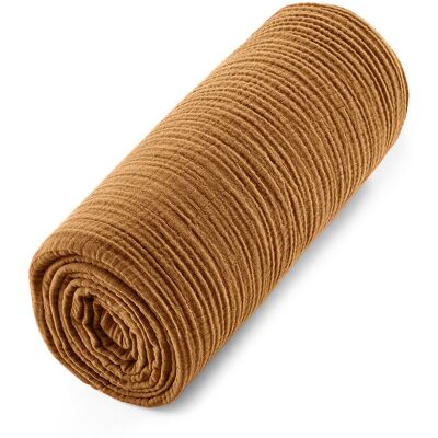 AM.PM Sábana de gasa de algodón orgánico - Yafa - 90x190cm - Ropa de cama AM.PM Sábana de gasa de algodón orgánico - Yafa - 90x190cm - Ropa de cama