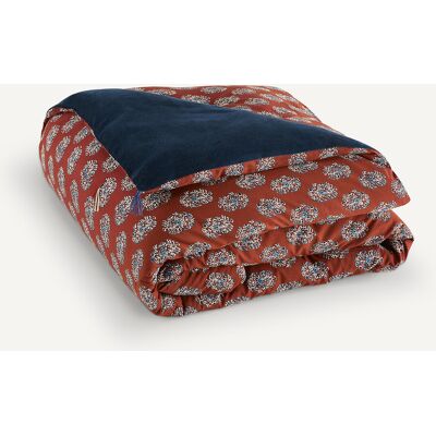 Am.pm Lasya Terciopelo de algodón Colcha - Ropa de cama invernal Am.pm Lasya Terciopelo de algodón Colcha - Ropa de cama invernal