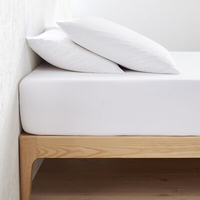LA REDOUTE INTERIEURS Sábana bajera algodón orgánico Scenario - Ropa de cama LA REDOUTE INTERIEURS Sábana bajera algodón orgánico Scenario - Ropa de cama